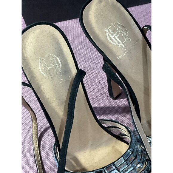 House of Harlow 1960 x REVOLVE Audre Platforms in Black 8 New with box Womens - Picture 9 of 12